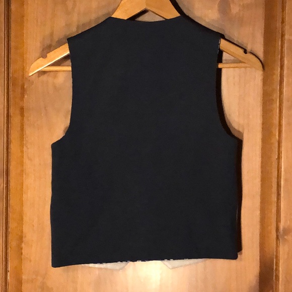 Gray blue jacket blazer boy 10 - Picture 6 of 7